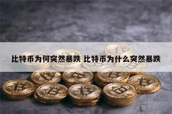 比特币为何突然暴跌 比特币为什么突然暴跌 第1张